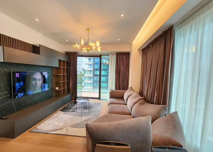 Unique One Apartments In Floreasca With Terrassa Area Bucharest